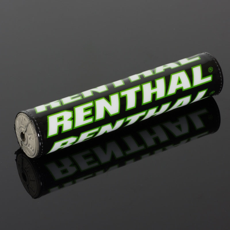 Renthal Team Issue SX Pad - Black/White/Green, Part Number renP286