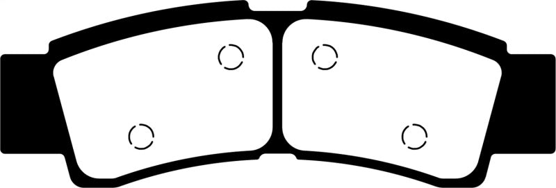 EBC Powersports SXR738HH SXR Series Sintered Race Front Brake Pads for Kawasaki KRX 1000 Teryx