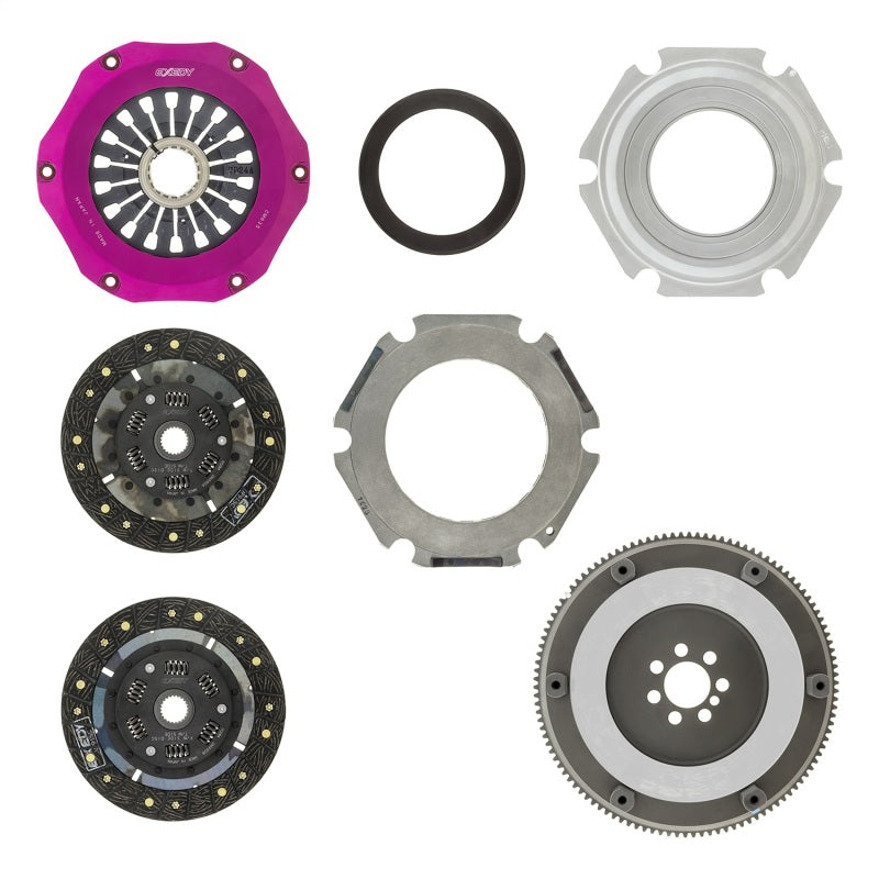 Exedy exeMM062SDF - 08-15 Mitsubishi Evo X 4B11T 2.0L Twin-Organic Clutch Kit