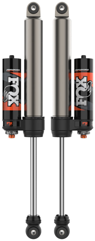 FOX Performance Elite Series 2.5 Reservoir Rear Shocks for 2014+ Ram 3500 4WD with 0–1.5-Inch Lift, Adjustable