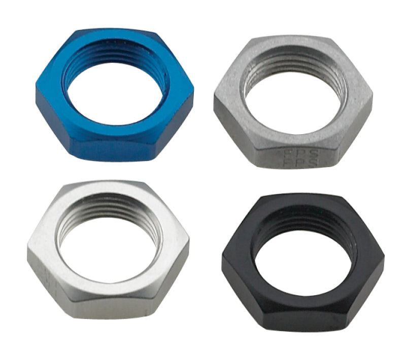 Fragola fra492408-BL -8AN Black Bulkhead Nut