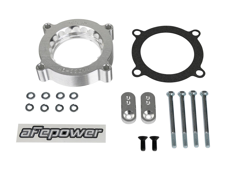 aFe Silver Bullet Throttle Body Spacer Kit for Ford F-150, F-250 and F-350 6.2L V8 – Part 46-33011