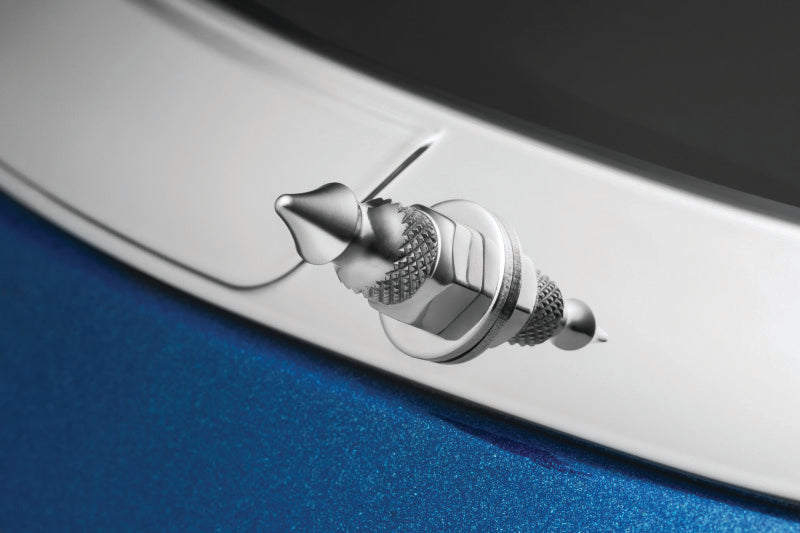 Kuryakyn Chrome Windshield Spikes for 2015-Up Harley-Davidson FLTRX and FLTRXS, Part Number 5715