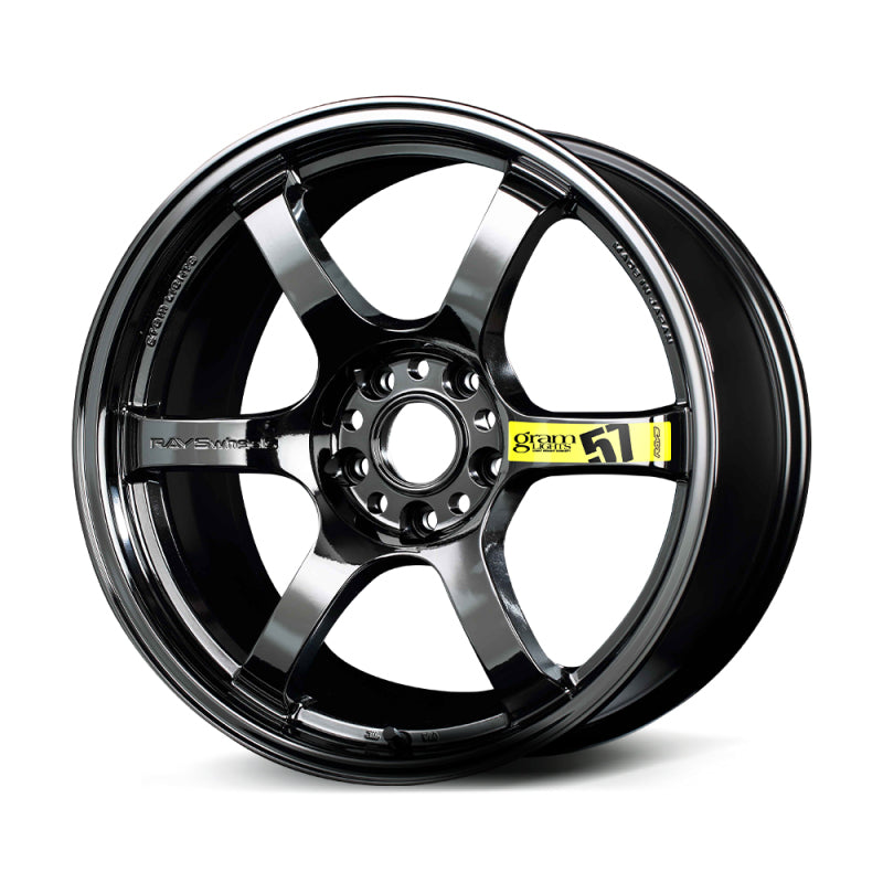 Gram Lights 57DR Limited Edition 18X9.5 +38 5-100 Rays Black Metal Coat (RB)