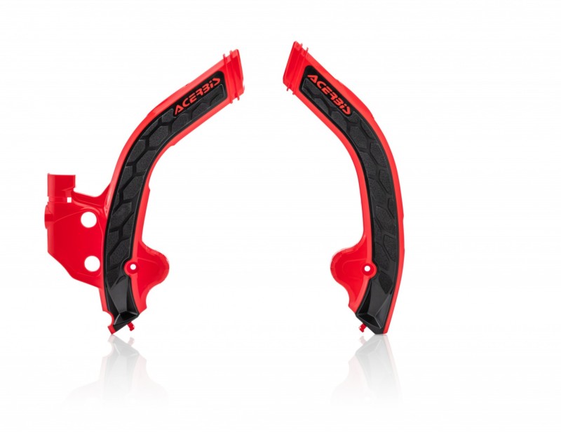 Acerbis X-Grip Frame Guard for 2020-2023 Beta RR 2T/4T, Red/Black