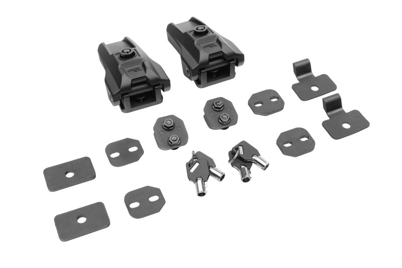Rugged Ridge 07-22 Jeep Wrangler JK & JL - 20-22 Jeep Gladiator JT Locking Hood Catch Kit