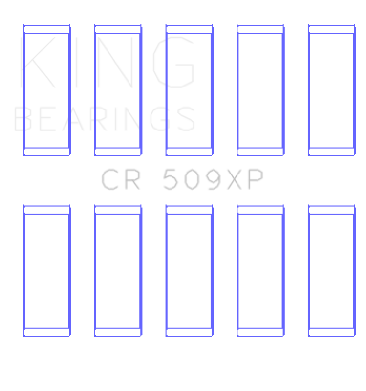 King Engine Bearings CR509XP Volvo 850 Connecting Rod Bearing Set