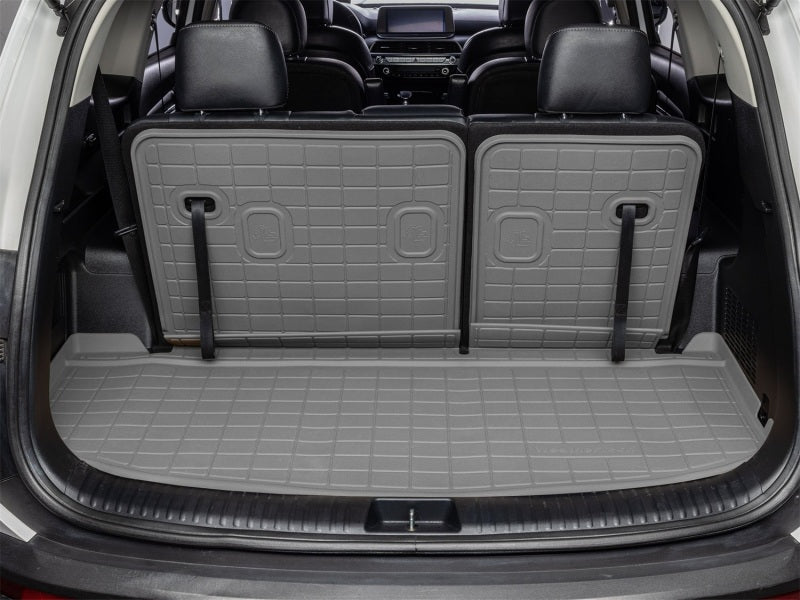 WeatherTech SeatBack Cargo Liner HP for 2020-2022 Kia Telluride, Gray - WET421512IM