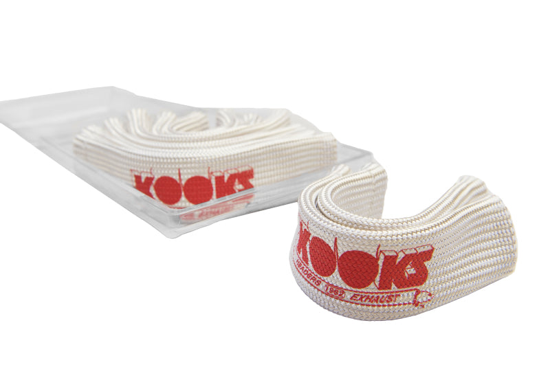 Kooks Headers KSH750201 Universal Spark Plug Sleeve Set, Natural with Red Logo, Set of 8