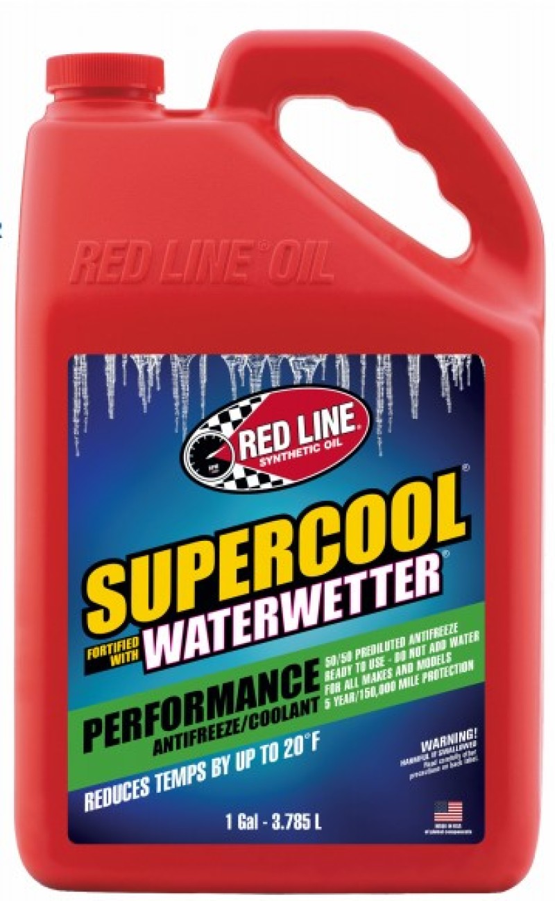 Red Line SuperCool Performance Coolant 50/50 Premixed, 1-Gallon Jug