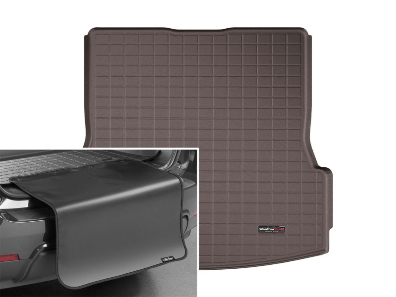 WeatherTech Cargo Liner with Bumper Protector for 2020-2021 Ford Explorer, Behind 2nd Row, Cocoa - 431304SK
