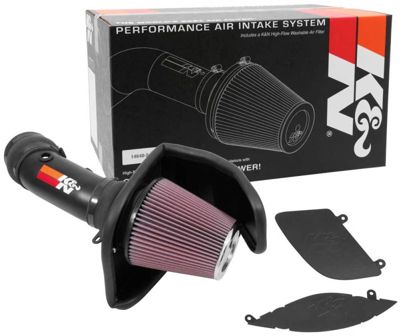 K&N Engineering 77-2588KTK Performance Cold Air Intake Kit for 2017 Ford F-250 and F-350 Super Duty 6.2L V8