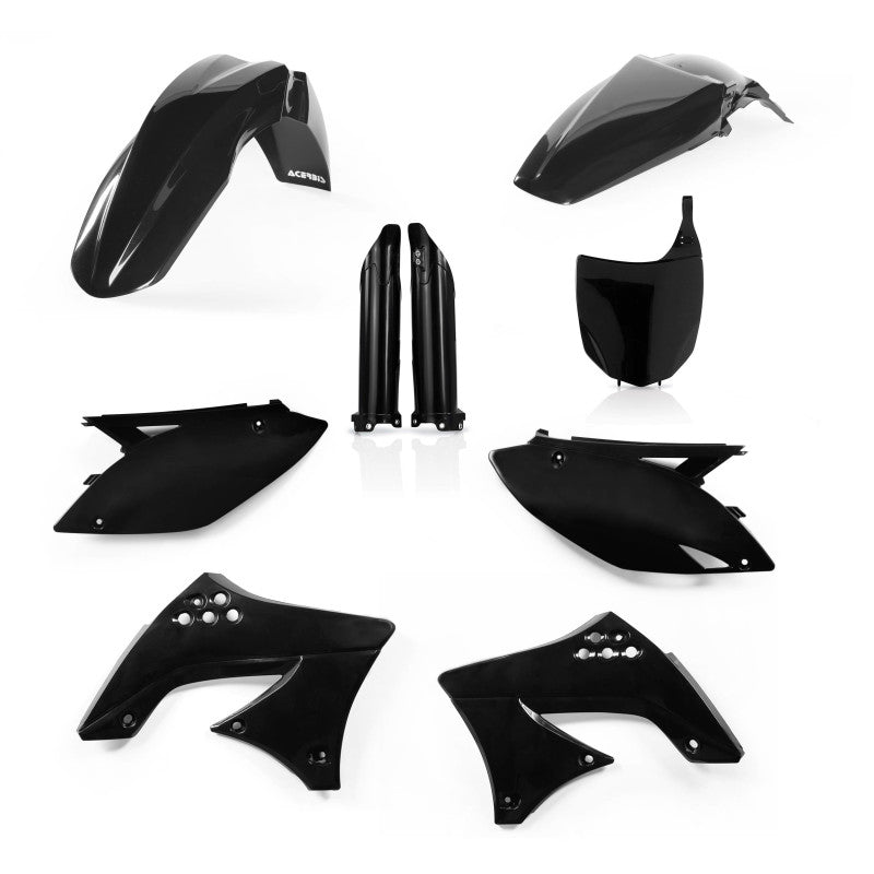 Acerbis Full Plastic Kit for 2009–2011 Kawasaki KX450F – Black