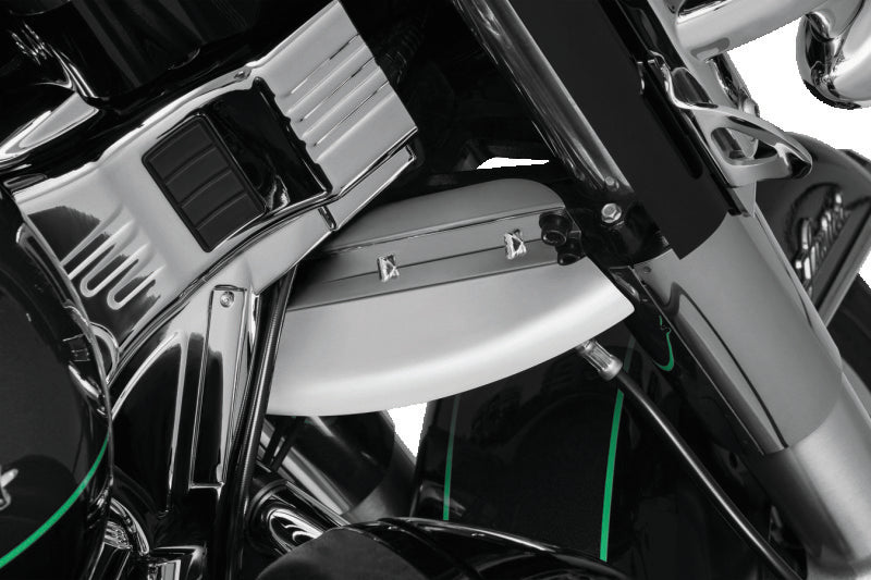 Kuryakyn Lower Triple Tree Wind Deflector Chrome - Part Number 1804
