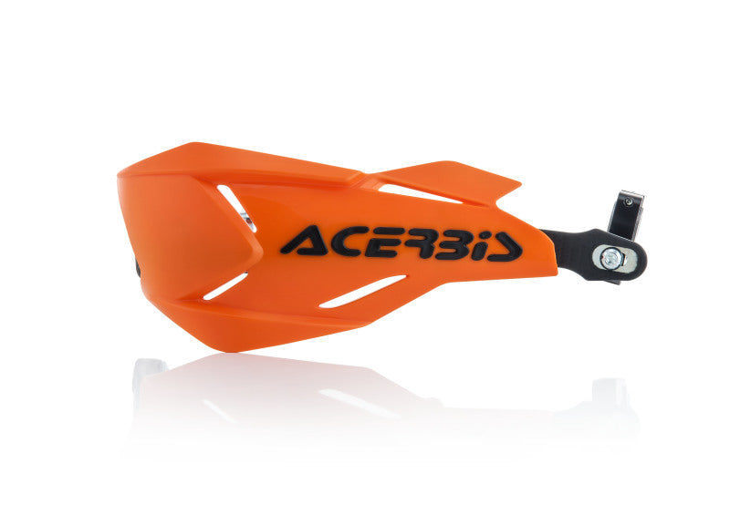 Acerbis X-Factory Orange/Black Closed Handguards, Part Number ACB2634661008