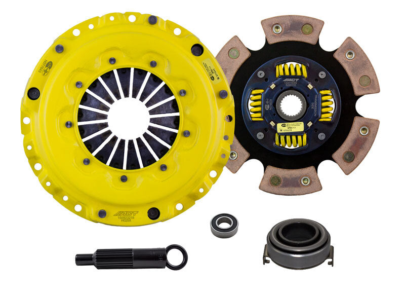 ACT AI4-XTG6 XT/Race Sprung 6-Pad Clutch Kit for Honda Civic, Civic del Sol and Acura Integra