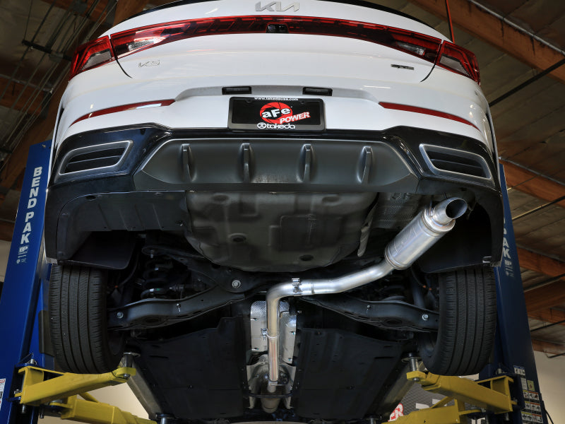 aFe Takeda Cat-Back Exhaust System for 2021–2024 Kia K5 1.6L Turbo FWD, Part Number 49-37041