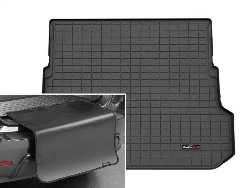 WeatherTech 2025 Toyota 4Runner Cargo Liner with Bumper Protector, Black, Behind 2nd Row Seating - wet401829SK