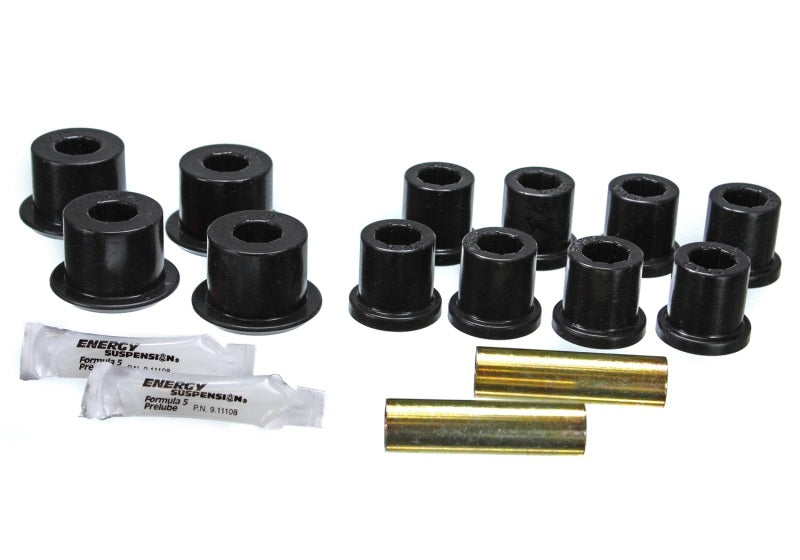 Energy Suspension 8.2103G Leaf Spring Bushing Set - Black