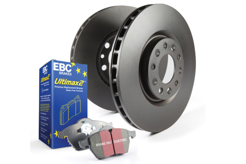 EBC S1 Brake Pad and Rotor Kit ebcS1KF1715 for 2012-2015 Honda Civic
