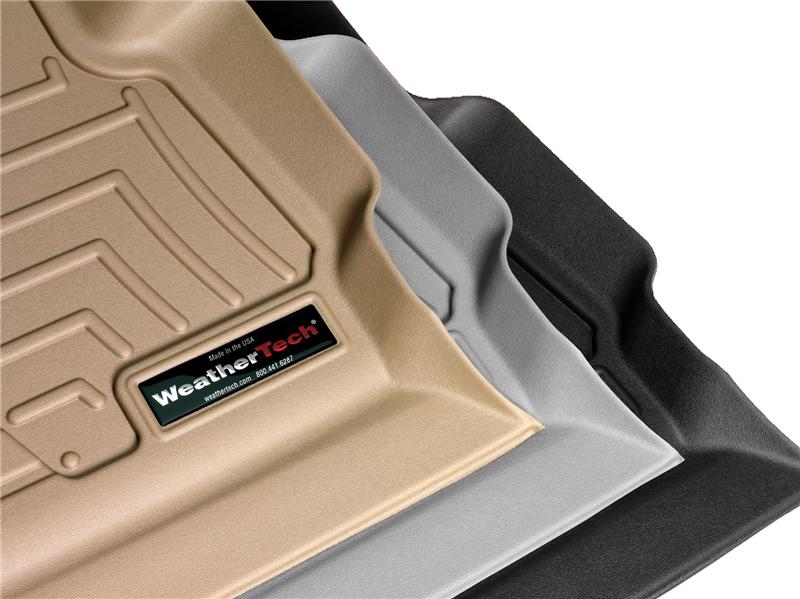 WeatherTech FloorLiner DigitalFit Front and Rear Floor Mats Black 44003-1-4