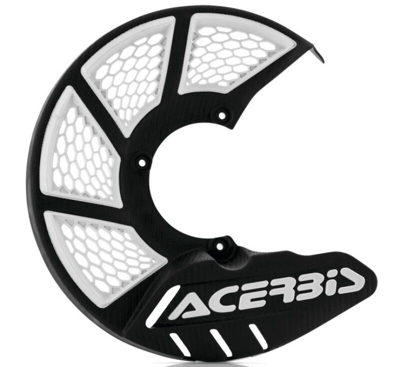 Acerbis X-Brake Vented Disc Cover Black/White - Part Number AC2449490001