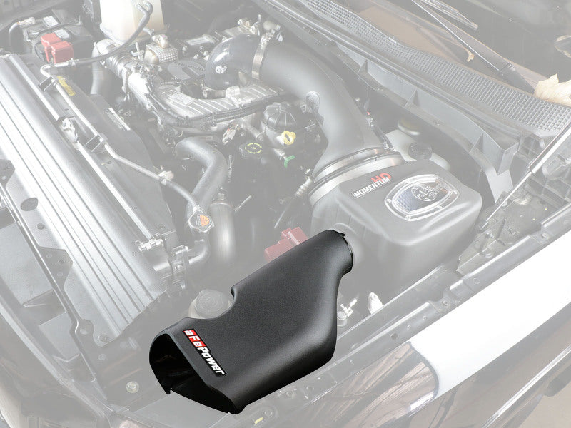 aFe POWER Dynamic Air Scoop D.A.S. for 2016–2019 Nissan Titan XD 5.0L V8 Diesel, Part Number 54-76105-S