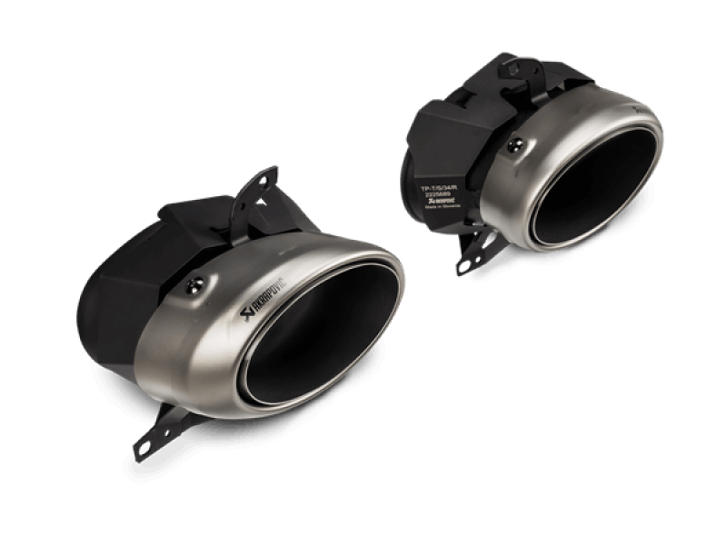 Akrapovic akrTP-T/S/34 Titanium Tail Pipe Set for 2021 Porsche 911 Turbo and Turbo S (992)