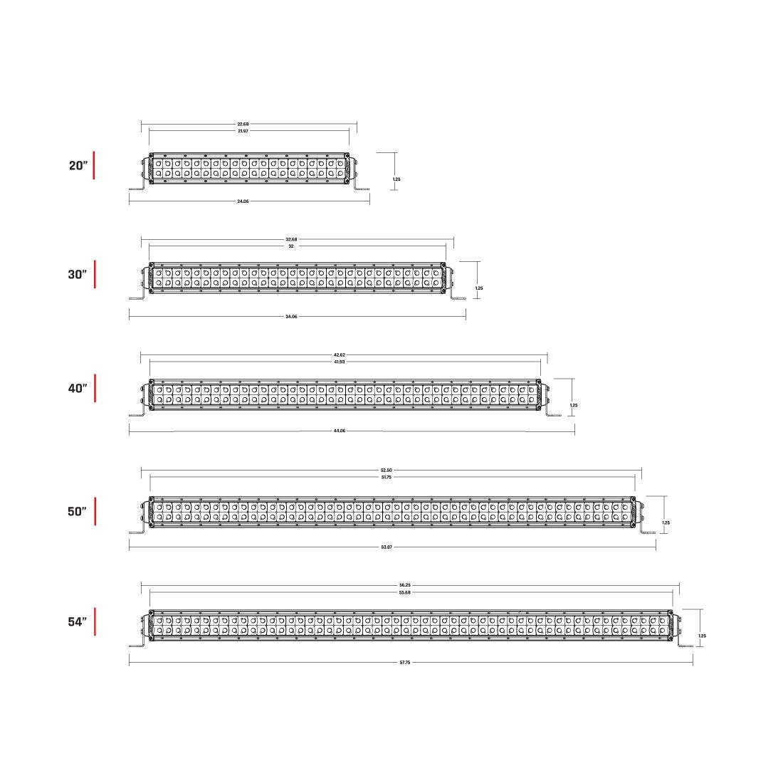 Rigid Industries - 873213 - LED Light Bars - 30 Inch Spot White Housing RDS-Series Pro