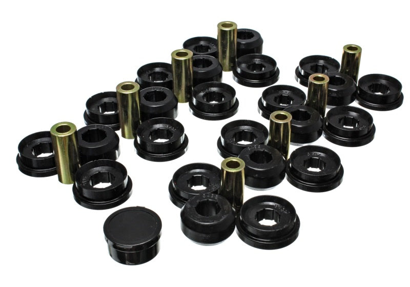 Energy Suspension eng8.3129G - 03-09 Lexus GX470 / 07-09 Toyota FJ Cruiser Black Rear Control Arm Bushing Set