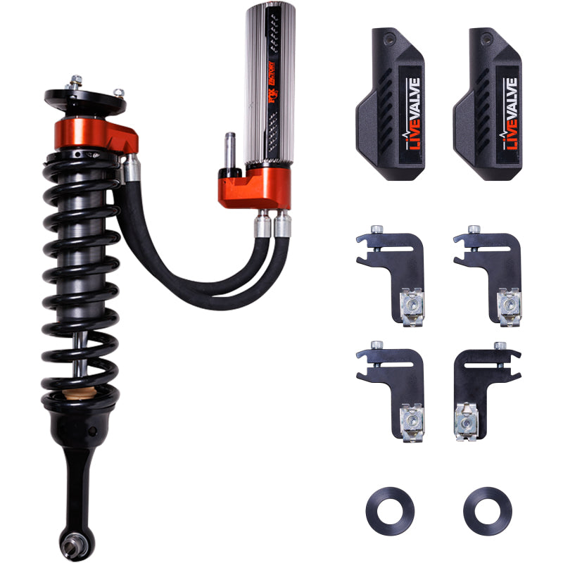 FOX Factory Race Series 3.2 Live Valve Internal Bypass Coil-Over Shocks for 2021.5+ Ford F-150 Raptor, Adjustable Pair – Part FOX883-06-182