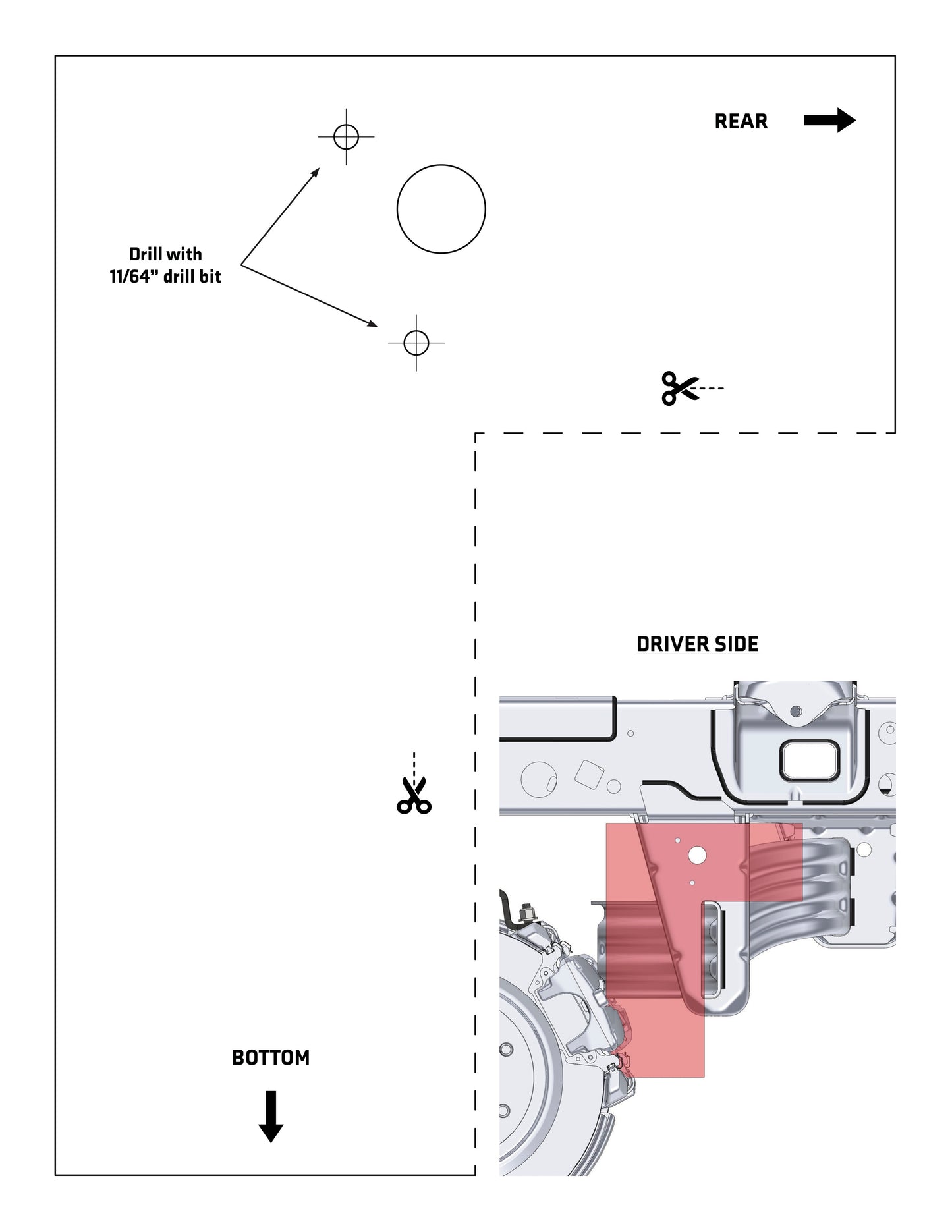 Ready Air - FORD F150 15-UP SENSOR BRACKET - 88-21150-1