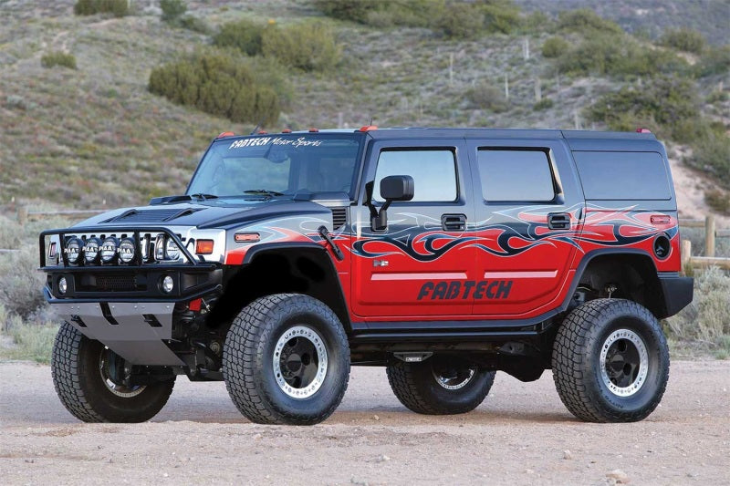 Fabtech - fabFTS27004BK - 2003-2009 Hummer H2 4WD 6-Inch Performance System Component Box 2, Black