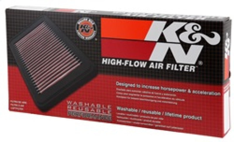K&N Engineering 33-3071 High-Flow Replacement Air Filter for Alfa Romeo Giulia and Stelvio