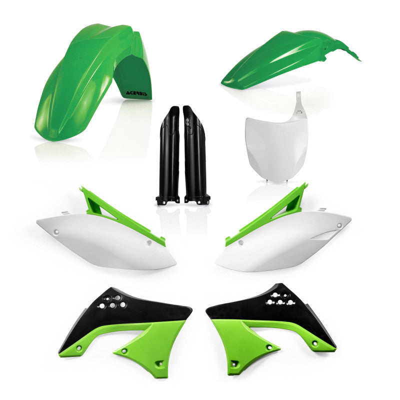 Acerbis Original Full Plastic Kit for 2009-2011 Kawasaki KX450F