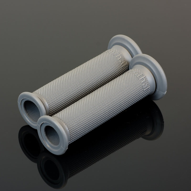 Renthal Road Race GripTech Medium Short Diamond Grips, Medium Grey - Part renG148