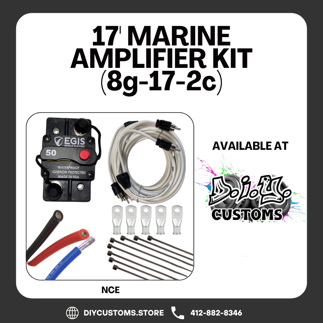 NCE Marine Amplifier Kit - 8g-17-2c - View 1