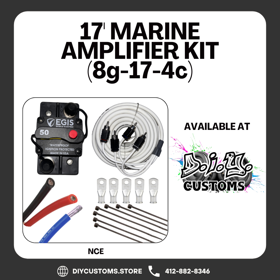 NCE Marine Amplifier Kit - 8g-17-4c - View 1