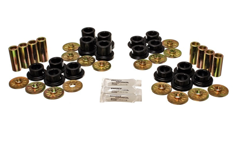 Energy Suspension eng5.3126G - 92-02 Dodge Viper Black Rear Control Arm Bushing Set