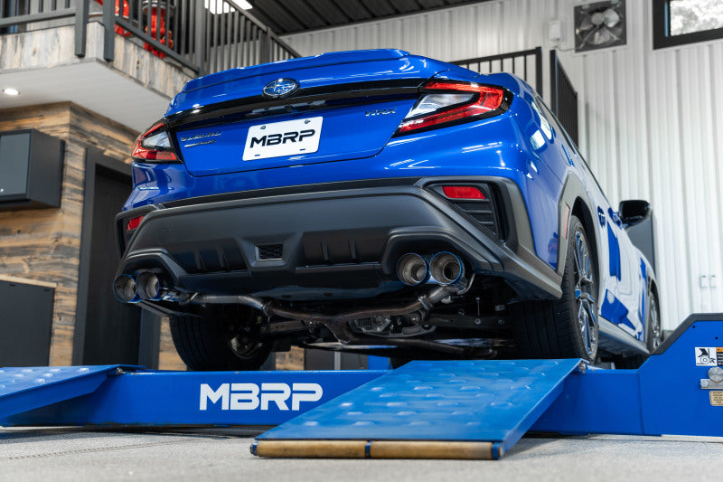 MBRP Armor Pro S48103CF Cat-Back Exhaust System for 2022-2024 Subaru WRX
