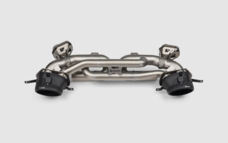 Akrapovic S-PO/T/7 Slip-On Race Line Titanium Exhaust for 2025–2026 Porsche 911 (992.2)