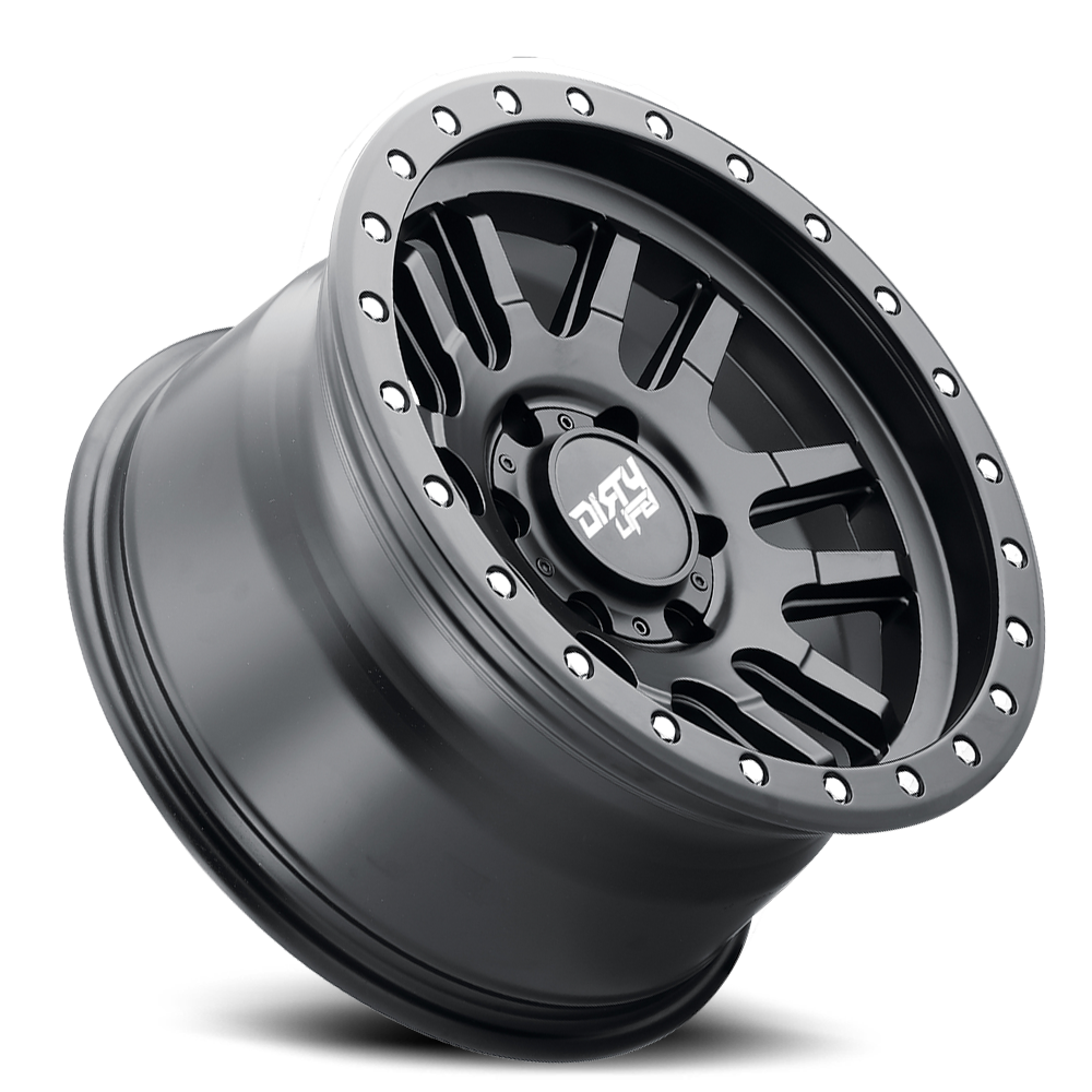 Dirty Life Race Wheels - 9309-7983MB0 - Aluminum Wheels - Canyon Pro 9309 Satin Black 17X9 6-139.7 0Mm 106Mm