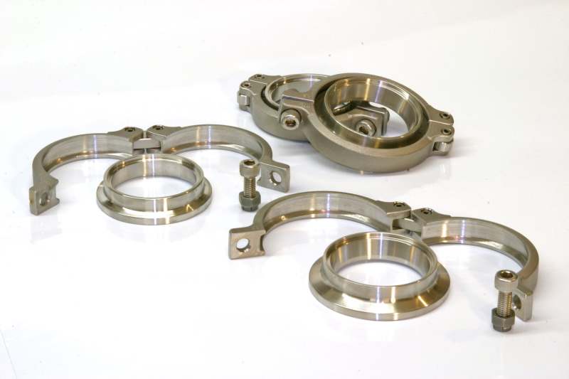 TiALSport V50 & V60 Optional Inlet/Outlet Clamp Set