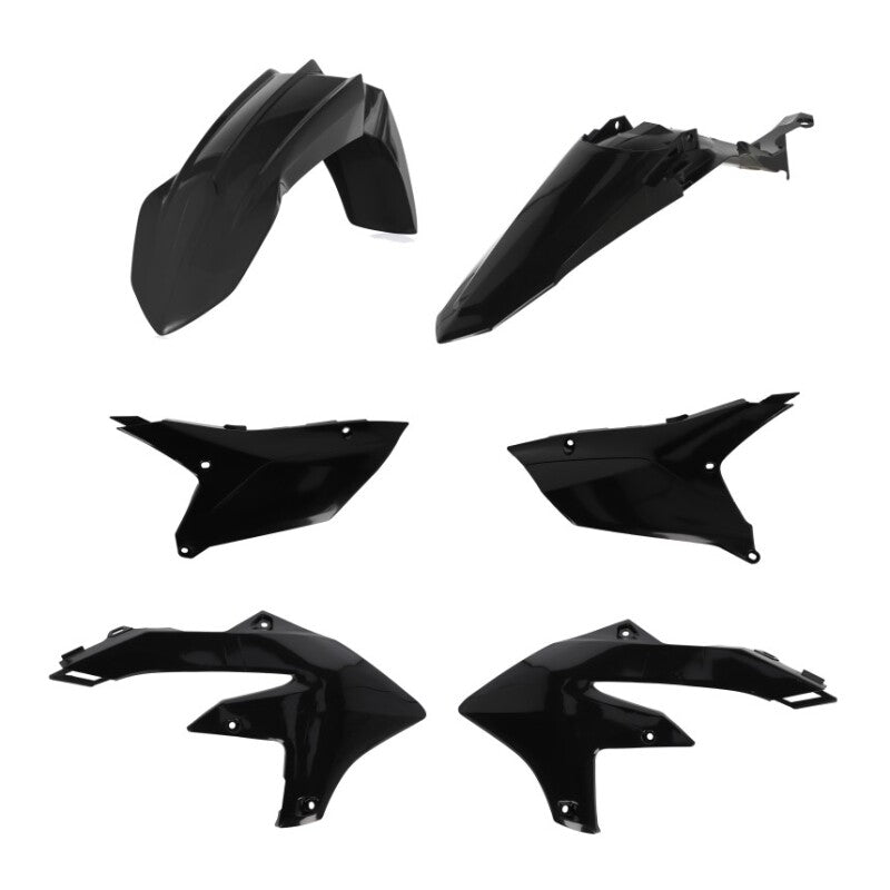 Acerbis Plastic Kit for 2024+ Yamaha WR450F and 2025+ WR250F, Black