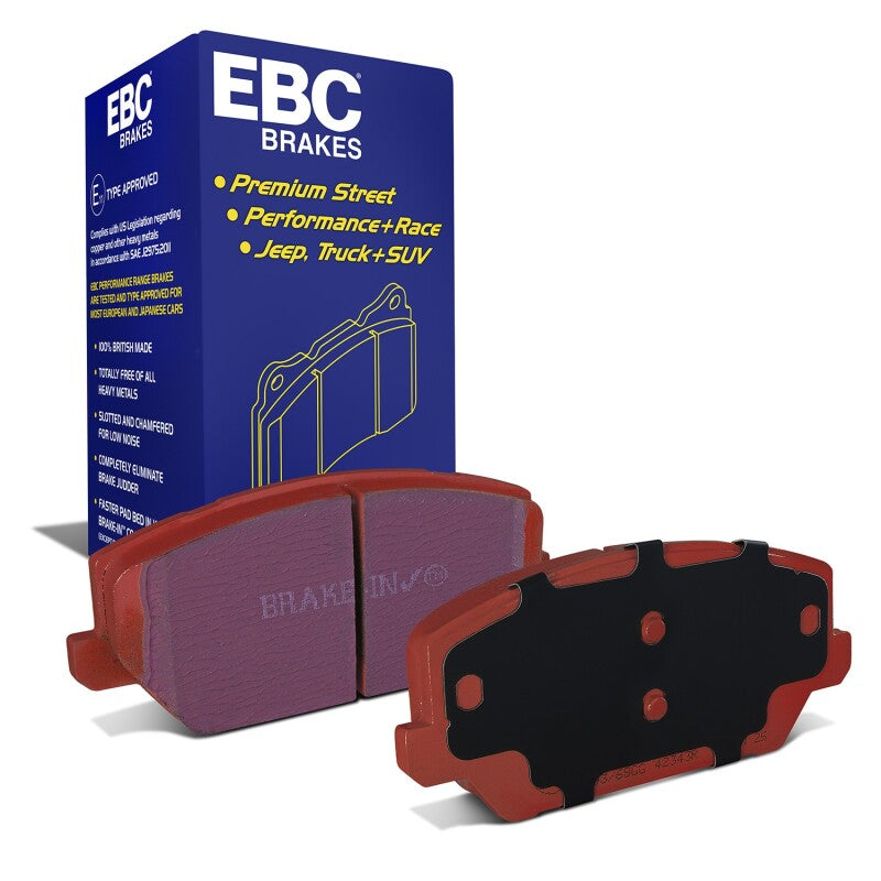 EBC DP32343C Redstuff Ceramic Front Brake Pads for 2019+ Hyundai Veloster N 2.0L Turbo