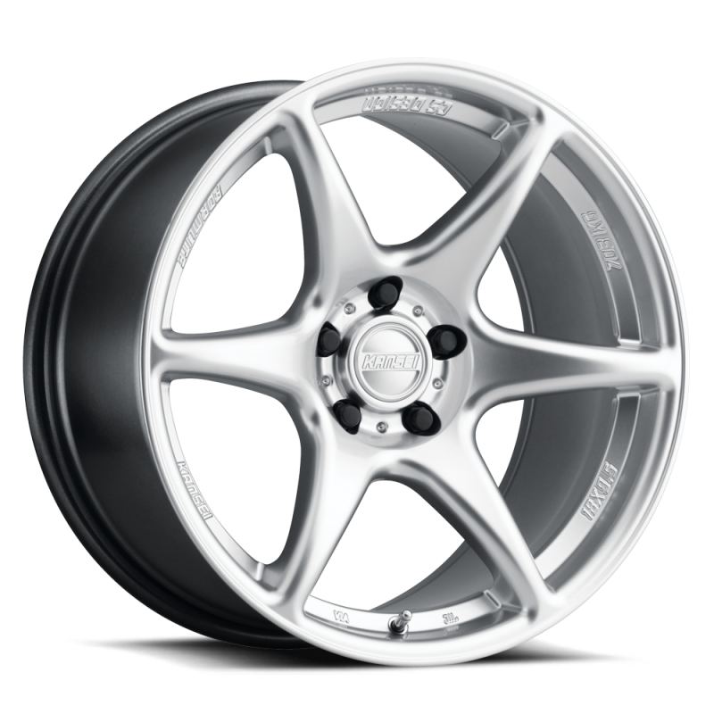 Kansei K11S Tandem Forged 18x10.5-Inch Wheel, 5x114.3 Bolt Pattern, +12mm Offset, Hyper Silver