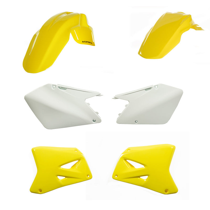 Acerbis Original 05 Plastic Kit for 2003-2007 Suzuki RM125 and RM250 - Part Number ACB2041150206