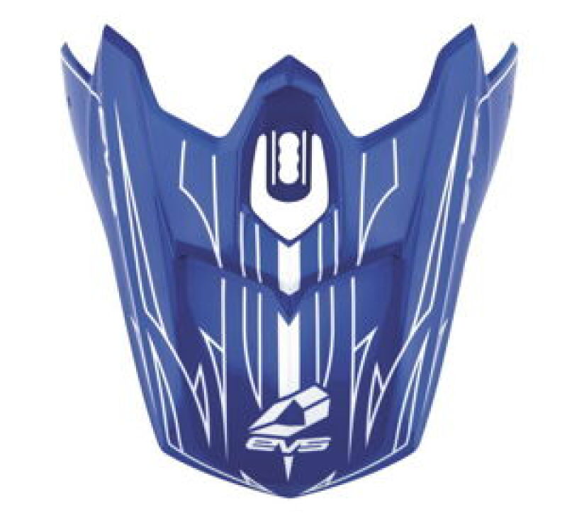 EVS evsH16T3P-VSBUW T3 Pinner Helmet Visor - Blue/White