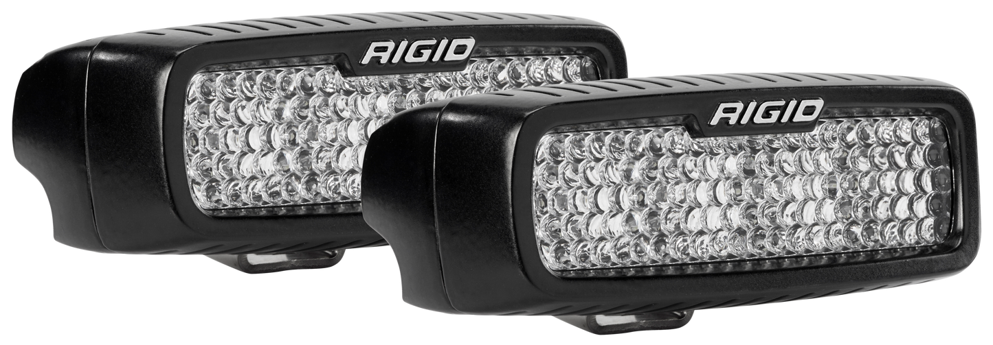 Rigid Industries - 980023 - Auxiliary Light - Flood Diffused Backup Surface Mount Kit SR-Q Pro