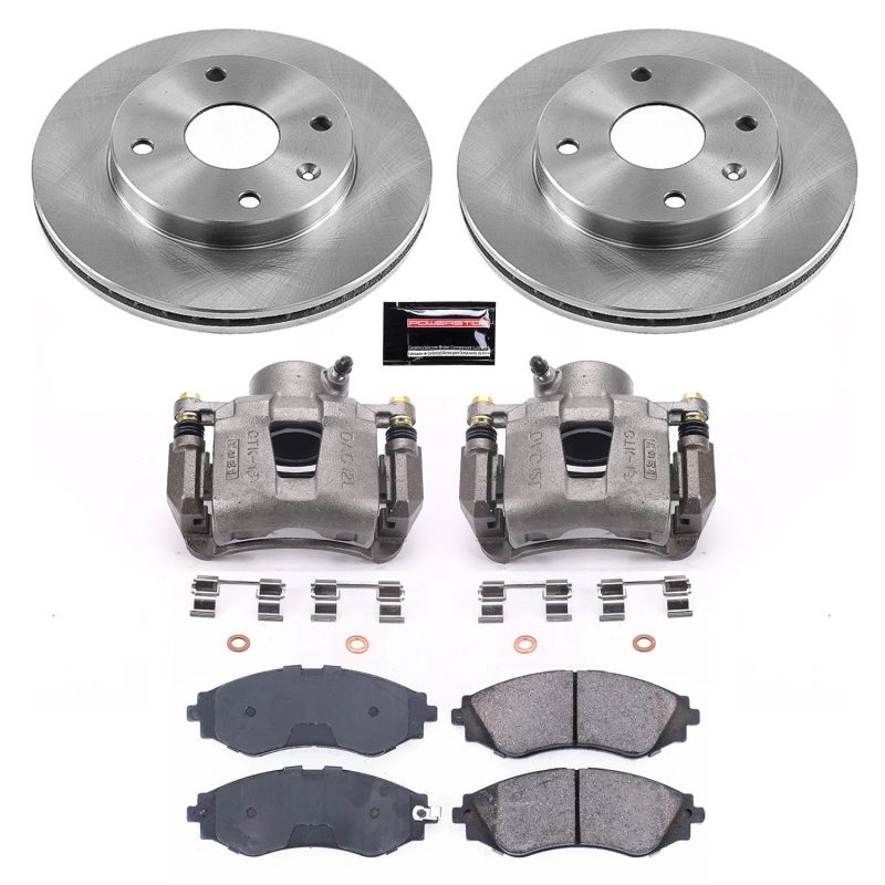Power Stop 04-08 Suzuki Forenza Autospecialty Kit w/ Calipers - Front